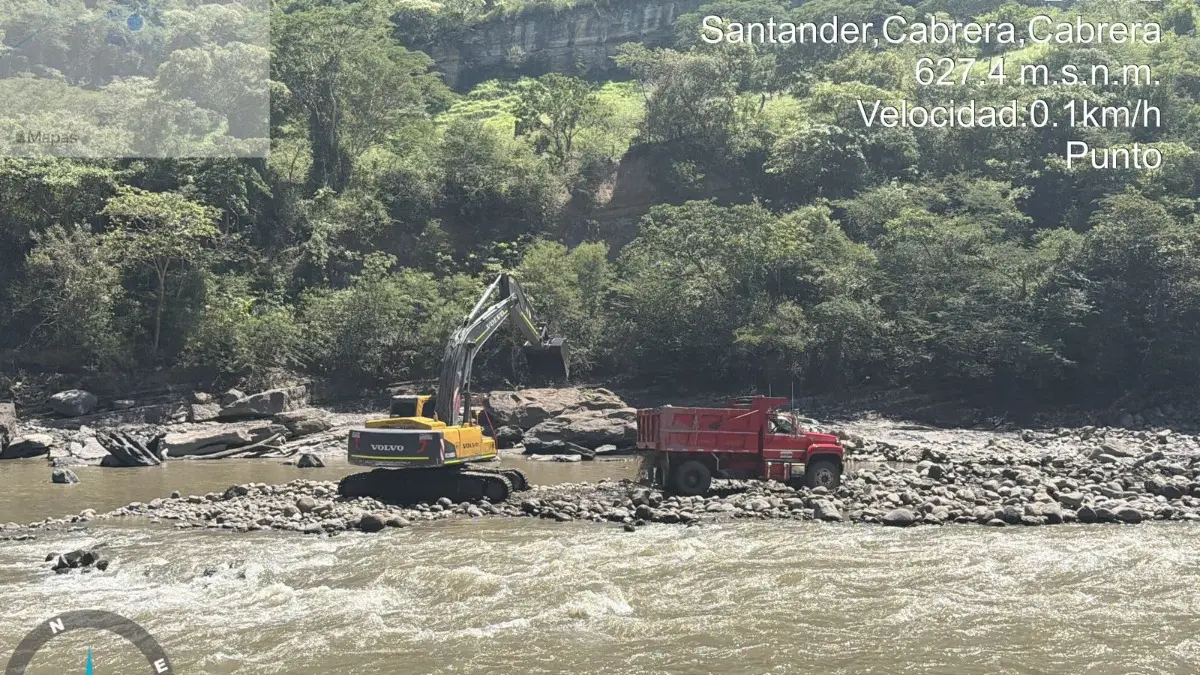 CAS ordena suspensión inmediata de explotación minera ilegal en zonas cercanas a la cuenca del río Fonce